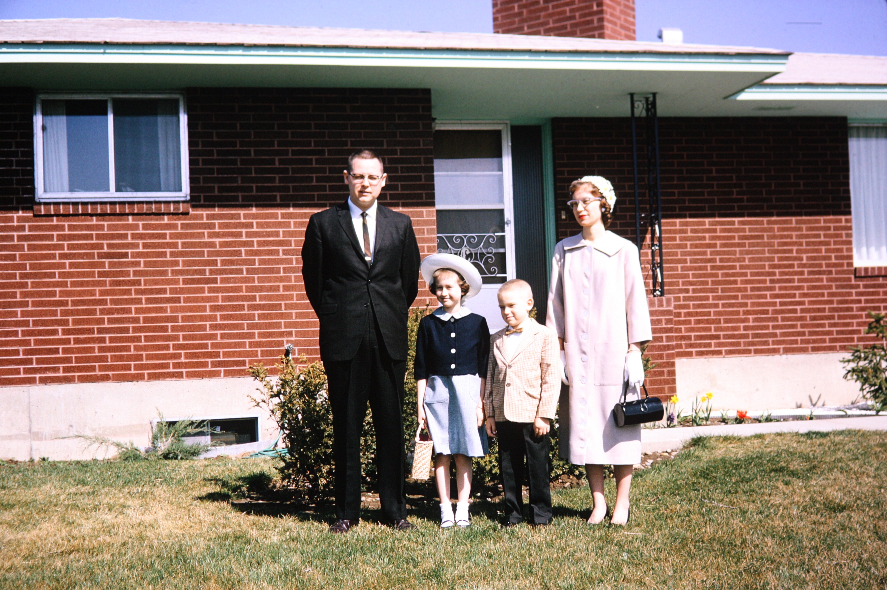 My family, Easter 1963