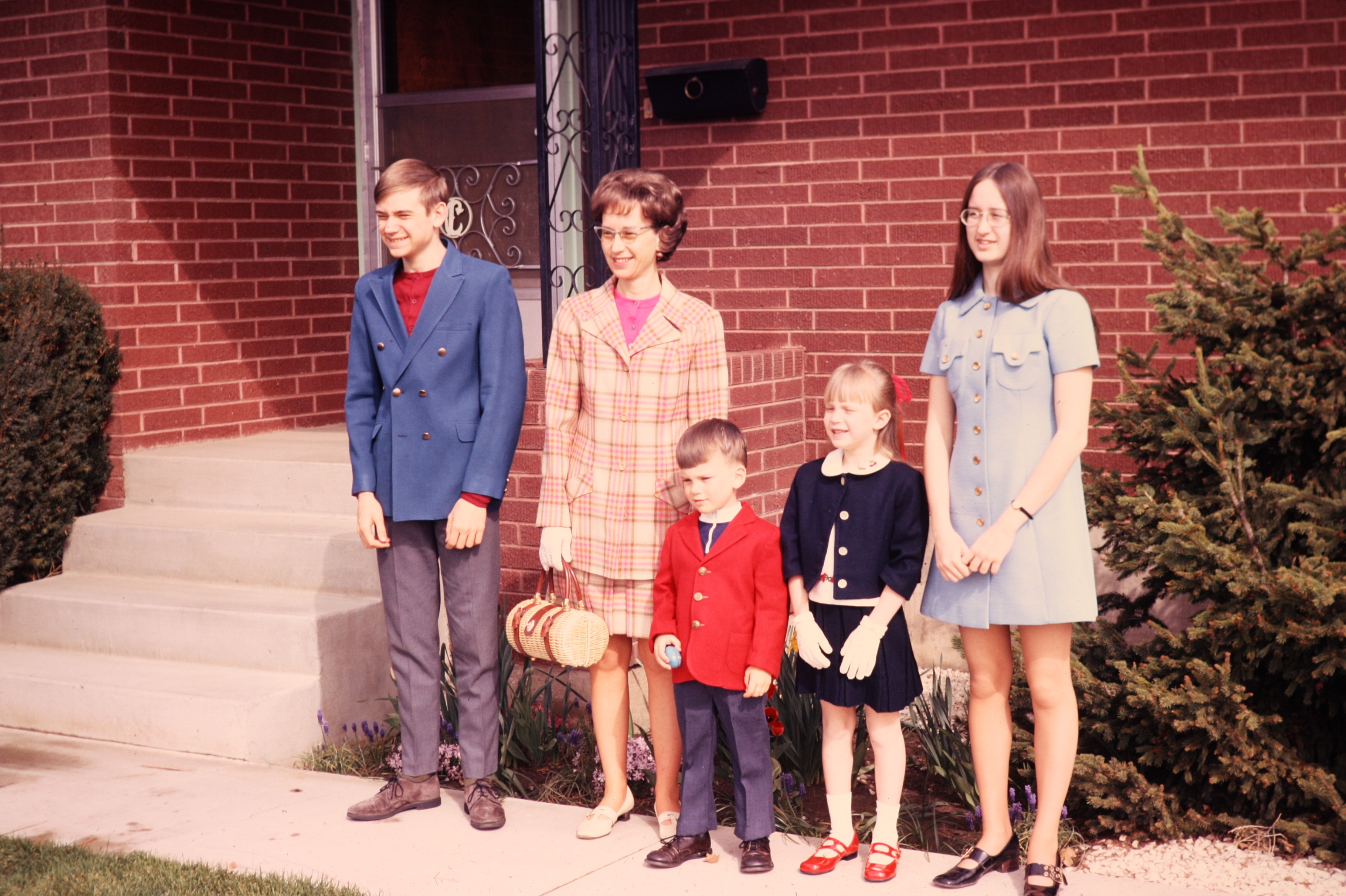 My family, Easter 1973 (or maybe '72)