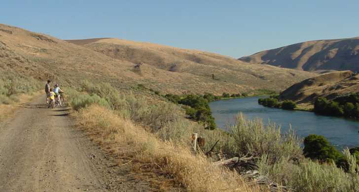 Land route in Northeast Oregon