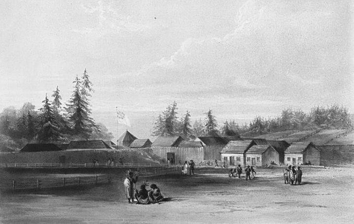 Fort Vancouver 1845