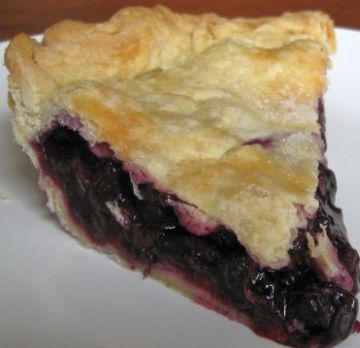 Picture from Mermaids of the Lake; this site has a huckleberry pie recipe also
